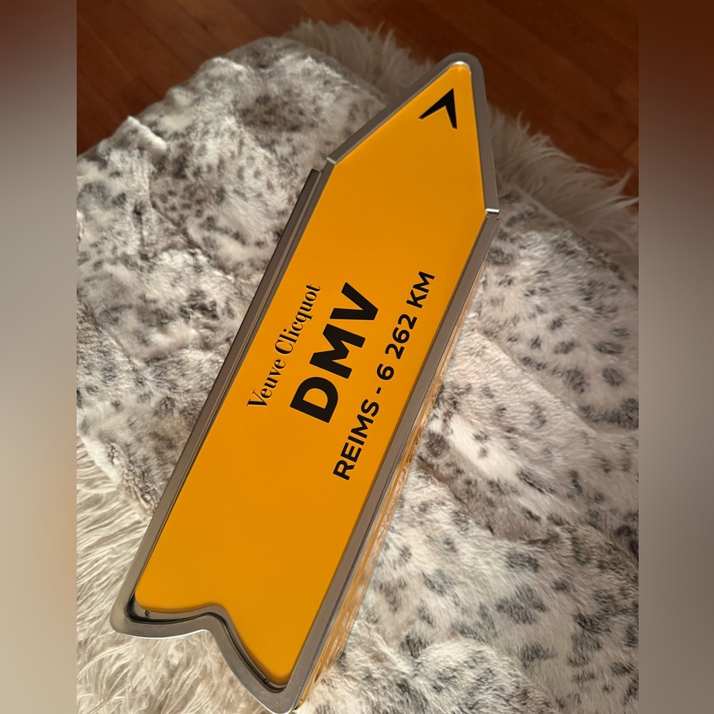 Veuve Cliquot DMV case (CHAMPAGNE NOT INCLUDED).